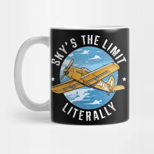 Sky's The Limit Literally RC Plane Mug